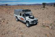 Alu Riffelblech Dachgepäckträger für Land Rover Defender 110 STW u. HT, Aluminium Dachträger